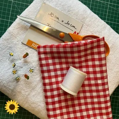 Photo tuto lingettes réutilisables