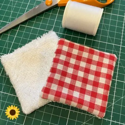 Photo tuto lingettes réutilisables