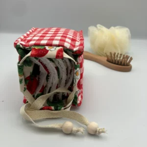 Semainier de lingettes lavables